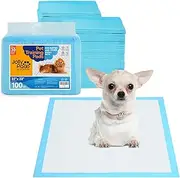 JollyPaw Pet Pee Pads - Strong Absorption& Leak-Proof Pee Pads for Dogs - Puppy Pads - Waterproof Dog Pads, Unscented Dog Training Pads for Cats, Rabbits (Pack of 100 - 22x22)