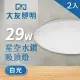 【大友照明】LED 星空水鑽吸頂燈 29W 白光 - 2入(LED吸頂燈)