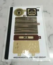 LEGO STICKER SHEET for 75952 Newt's Case of Magical Creatures, New & Genuine.
