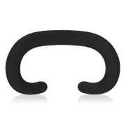For Apple Vision Pro Silicone Eye Mask Sweatproof Dustproof Replaceable Silicone Case Black