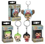 ONE PIECE Key Chain Luffy Taro Roronoa Zoro Tony Tony Chopper Key Ring Fashion
