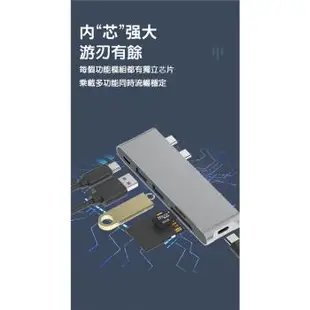 擴充 全新Apple蘋果 MacBook Pro/Air 筆電Hdmi 擴充拓展盒 6合1SD type