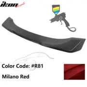 Fits 17-21 Honda Civic 10th X 5DR Hatch Rear Trunk Spoiler Wing Painted #R81 (for: Honda Civic)