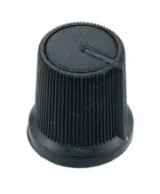 10 x Black 6mm Pointer Potentiometer Control Knob