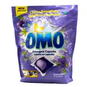 OMO Detergent Capsules Lavender & Eucalyptus Pack of 42's