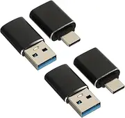 Hoement 3.0 to -c Adapter 4 Pieces Convert -c to Standard OTG Adapter for Phone Laptop Tablet
