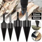 32-42mm Firewood Drill Bit Wood Cone Wood Log Splitter Screw Splitting Tool¬⇖