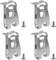 4 Pcs Belt Hook Clip for Makita DHP480 DHP482 HP457 HP347 TD127 TD126 Cordless Drills Driver Power Tools, Drill Clip for Makita, Belt Clip Hook Cordless Drills Driver Power, with 4 Screws