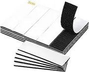 30 x 5 x 10 cm Velcro Tape, Self-Adhesive, Extra Strong, Double-Sided Velcro Fastening, Adhesive Pad for Walls, Floors, Doors, Couch Cushions