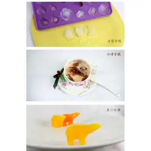 韓國 baby joy鉑金矽膠造型製冰盒 企鵝 北極熊 (6折)