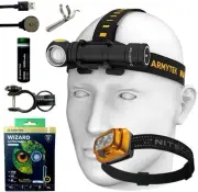 Armytek Wizard C2 Pro Max Magnet Rechargeable Headlamp (Warm) 3720 Lumen + NU31