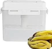 Fermentation Container - 4/5L Airtight Box Fermentation Container with Handle Lid - Clear Press Fermentation Storage Container Preserves Fresh Taste for Home and Outdoor, Airtight