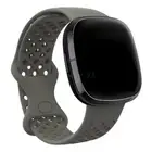 Suitable for Fitbit Versa 3/4 silicone sports strap TPU hollow watch strap