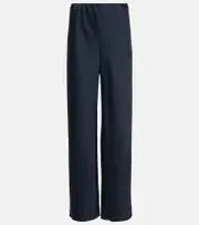 [Vince] Vince Fluid satin straight pants AU 14 black