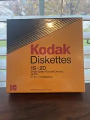 KODAK Single Sided Double Density 48 TPI DISKETTES BOX OF 5 G1