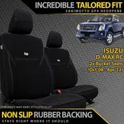 Isuzu D-MAX RA Neoprene 2x Front Seat Covers (In Stock)