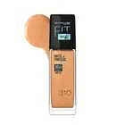 Maybelline Fit Me Matte+ Poreless Liquid Foundation | 310 Sun Beige, 30ml