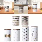 Nordic Coffee Jar Wooden Lid Tea Container for Farmhouse Kitchen Decor Flour