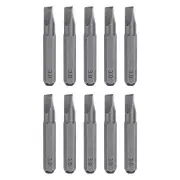 10pcs TRI3.0 Magnetic Triangle Screwdriver Bit 5/32" Hex Shank 28mm Length