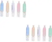STOBOK 2sets High Viscosity Glue Pens Quick Drying Glue Stick for Teens 5pcs*2