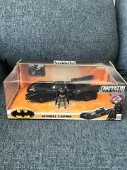 '89 Batmobile + Batman Die Cast Metal Jada 98260 - New