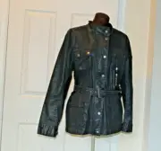 SPERRY TOP-SIDER NAUTICAL COATED COTTON BLACK JACKET/COAT W SZ XL NWT $195.00