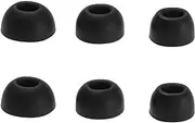 SING F LTD 3 Pairs Ear Tips, Silicone Earbuds Compatible with JBL Tune 230NC TWS T230NC Replacement Earbuds Tips Small/Medium/Large 3 Size, Black