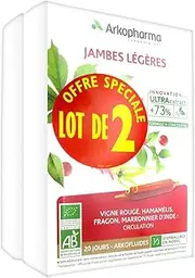 Arkopharma Arkofluides Circulation Light Legs 2 x 20 Phials by Arkopharma