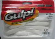 BERKLEY GULP! 4" Minnow (8/Ct Pack) - Pearl Silver