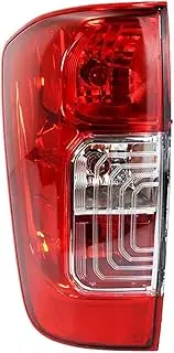 Compatible for Nissan Navara NP300 D23 2015 2016 2017 2018 2019 Rear Bunmper Tail Light Tail Lamp Brake Lamp Taillights Assembly With Bulbs(Left)