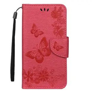 Sony Xperia XZ XZs XZ1 XZ2 XZ3 Compact Premium 保護套蝴蝶造型花紋手機皮套