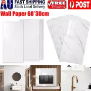 10pc Marble Wall Stickers Kitchen Cabinet Waterproof Oil Proof PVC Self Adhesive