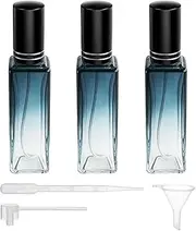 QlyYea Perfume Atomiser for On the Go Pack of 3 20 ml Perfume Refills, Perfume Atomiser Refillable for Walks, Travel and Going Out