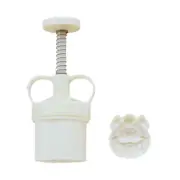 Cute Mooncakes Stamps Mooncakes Hand Press Molds Pastrys Stamps Dragon Shaped