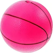Inflatable Basketball Mini Bounce Ball for Games Safe Material for Mini Hoops Summer Activities Pink