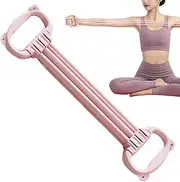 Chest Expander Tensioner | 6 Tubes Resistance Bands Adjustable | Workout Equipment, Anti-Slip Arm Strength Trainer for Shoulder Back Upper Body Exercise