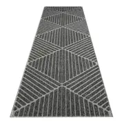 Trellis in Grey : Runner Rug