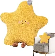 Star Pillow - Moon Plush | Soft Plush Cushion Ergonomic for Lumbar Support Neck Relaxation Pregnant Women Baby Bed