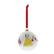 Disney Enchanting Belle Be Our Guest Beauty & Beast Hanging Bauble