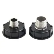 1pcs IBC Tote Tank Drain Adapter S60x6 Thread Cap Garden Hose Connector