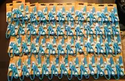 48pcs Fiskars 5" Blue Kids Blunt Tip School Safety Scissors w Eraser Sheath