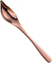 NAMOARLY Dressings Sauces Scoop 304 Steel Seasoning Spoon Narrow Mouth for Precise Measurement for Kitchen Restaurant