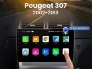 Radio 2 din For Peugeot 307 cc Sw 02/13 USB Bluetooth Android Wifi Navigator