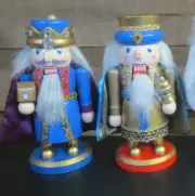 Clever Creations Wiseman 6" Wooden Nutcracker WITH Myrrh or Gold - Your Choice