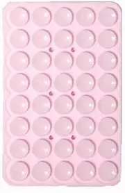 Silicone Octo Cup Buddy Sticky Grip Holder for Cellphone, Silicone Suction Phone Case Mount Double Sided, Hands-Free Phone Accessories Strong Grip Holder for Selfie and Video (Light Pink-2 Pack
