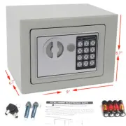 Digital Home Security Safe Box Anti-theft Electronic Steel For Jewelry Cash Gun