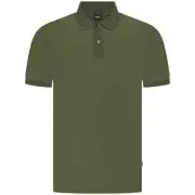 BOSS PARLAY 406 MERCERISED COTTON POLO SHIRT