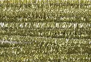 Metallic Chenille Craft Pipe Cleaners Gold - per pack of 20