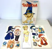 VINTAGE MAGIC WAND BEWITCHED TABATHA MAGIC PAPER DOLL SET 115 UNCUT! 1966