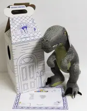 NWT - Build-A-Bear Jurassic World Velociraptor BLUE Stuffed Plush Dinosaur BNWT